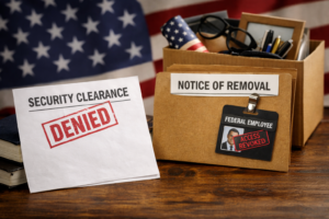 federal employee removal security clearance denial