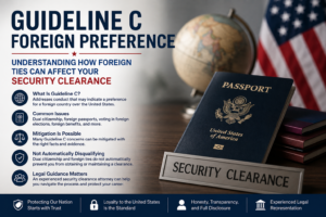 Security Clearance Foreign Preference Guideline C